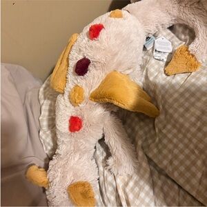 Jellycat Cream and Pink Plush Toy